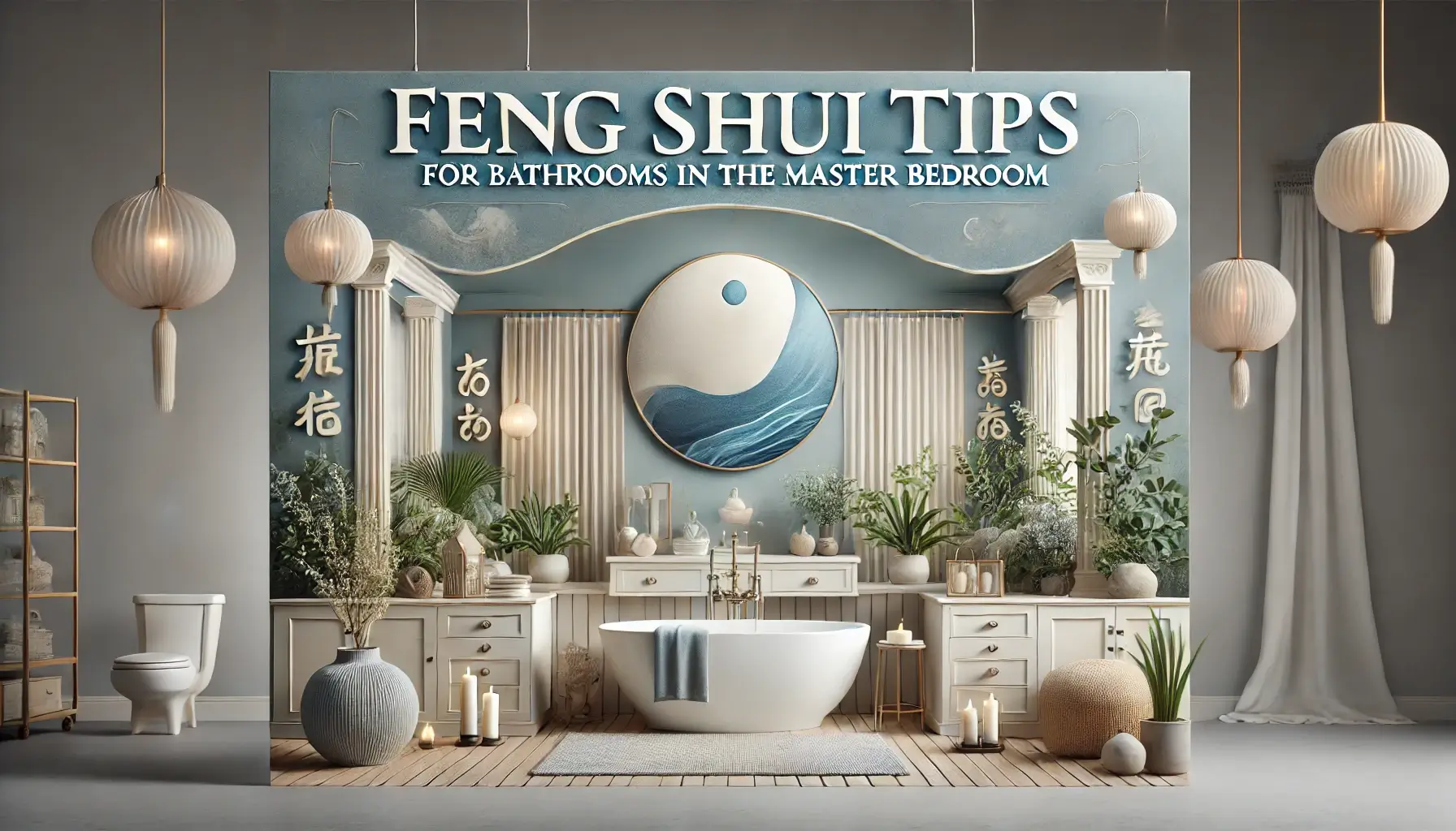 Feng Shui Tips for Bathrooms in the Master Bedroom